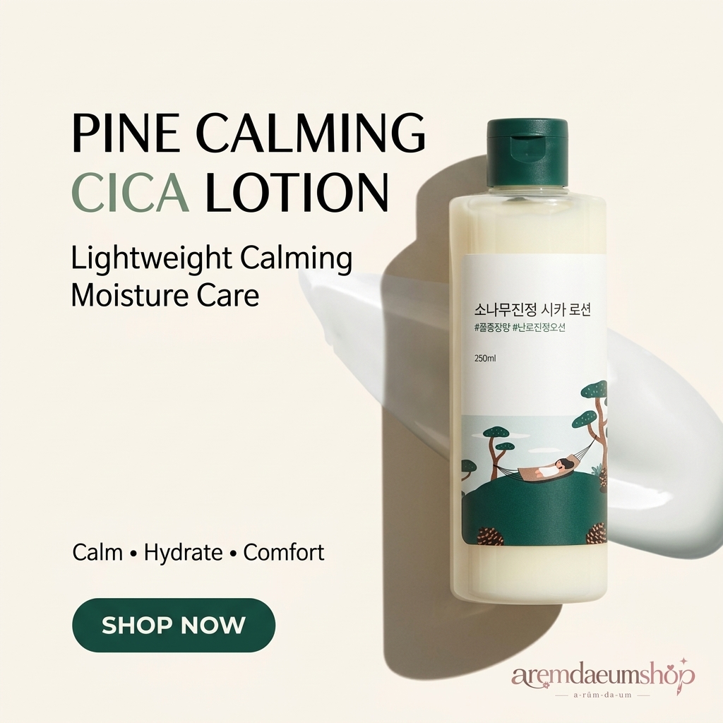 Round Lab Pine Calming Cica Lotion (250ml)