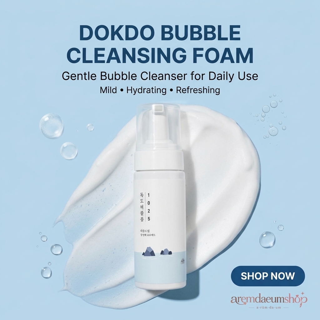 Round Lab 1025 Dokdo Bubble Cleansing Foam (150ml)