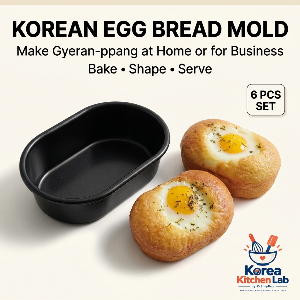 SweetHands Korean-Made Egg-Bread Molds 6pc