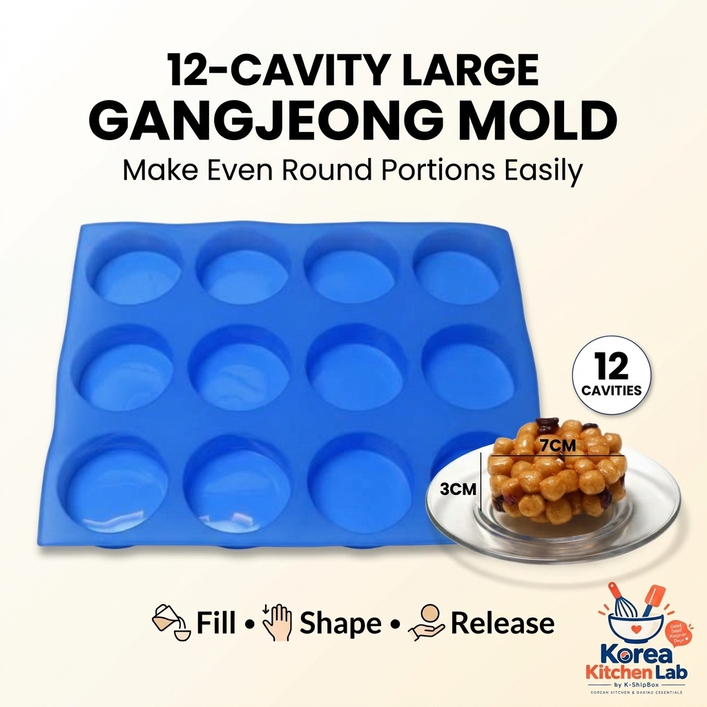 Wellbaking 12-Cavity Oranda / Gangjeong Mold
