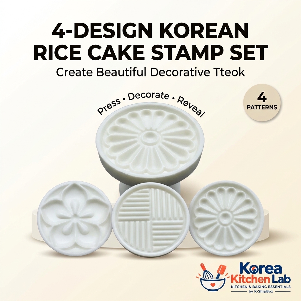 Pucci Large Rice-Cake Stamp 4pc Set