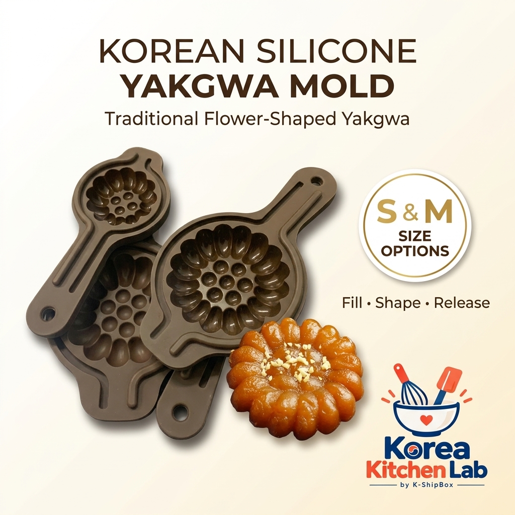 Korean-Made Silicone Yakgwa Mold