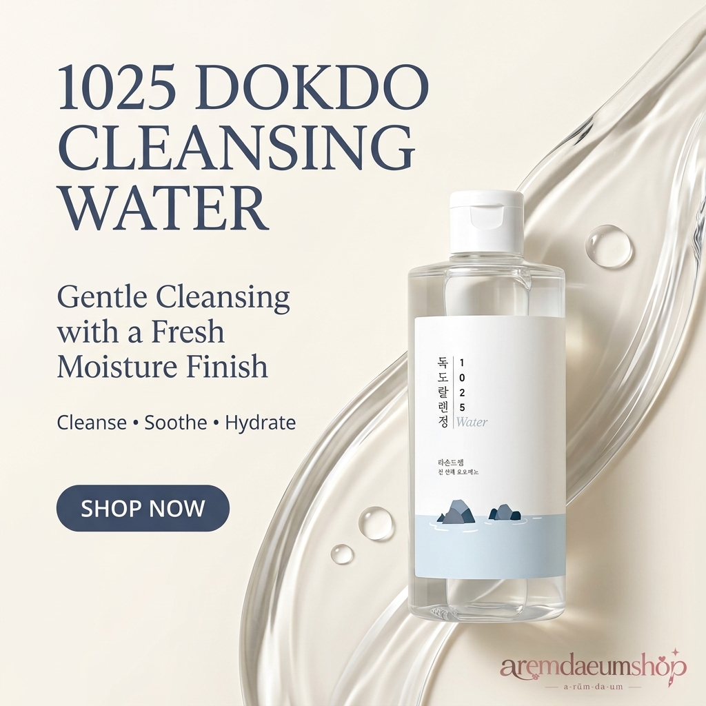 Round Lab 1025 Dokdo Cleansing Water (400ml)
