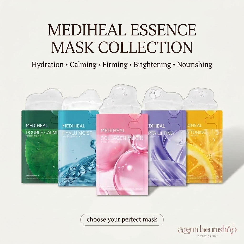 Mediheal Collagen Mucin Essence Mask (15 sheets)