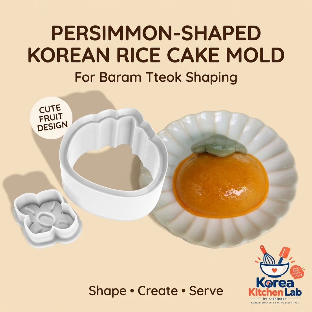 Persimmon Baram-Tteok Mold