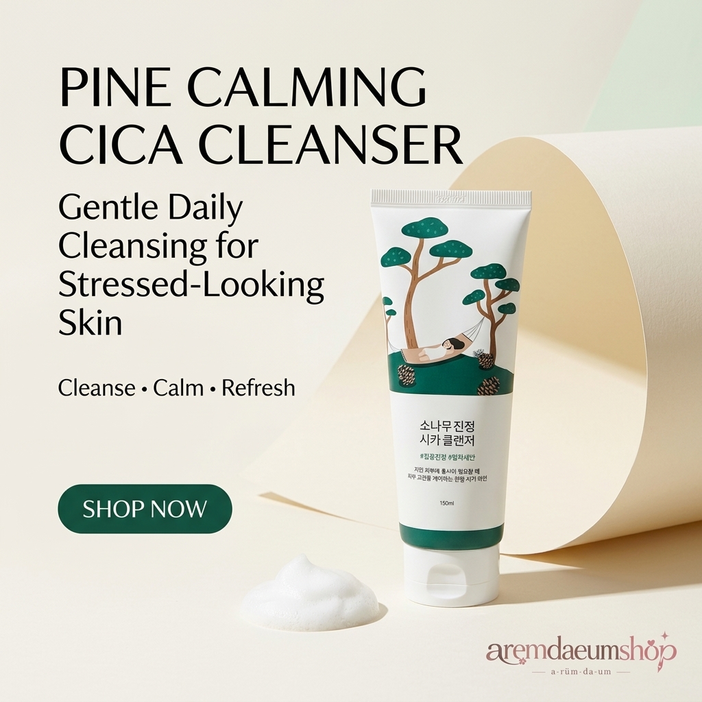Round Lab Pine Calming Cica Cleanser (150ml)
