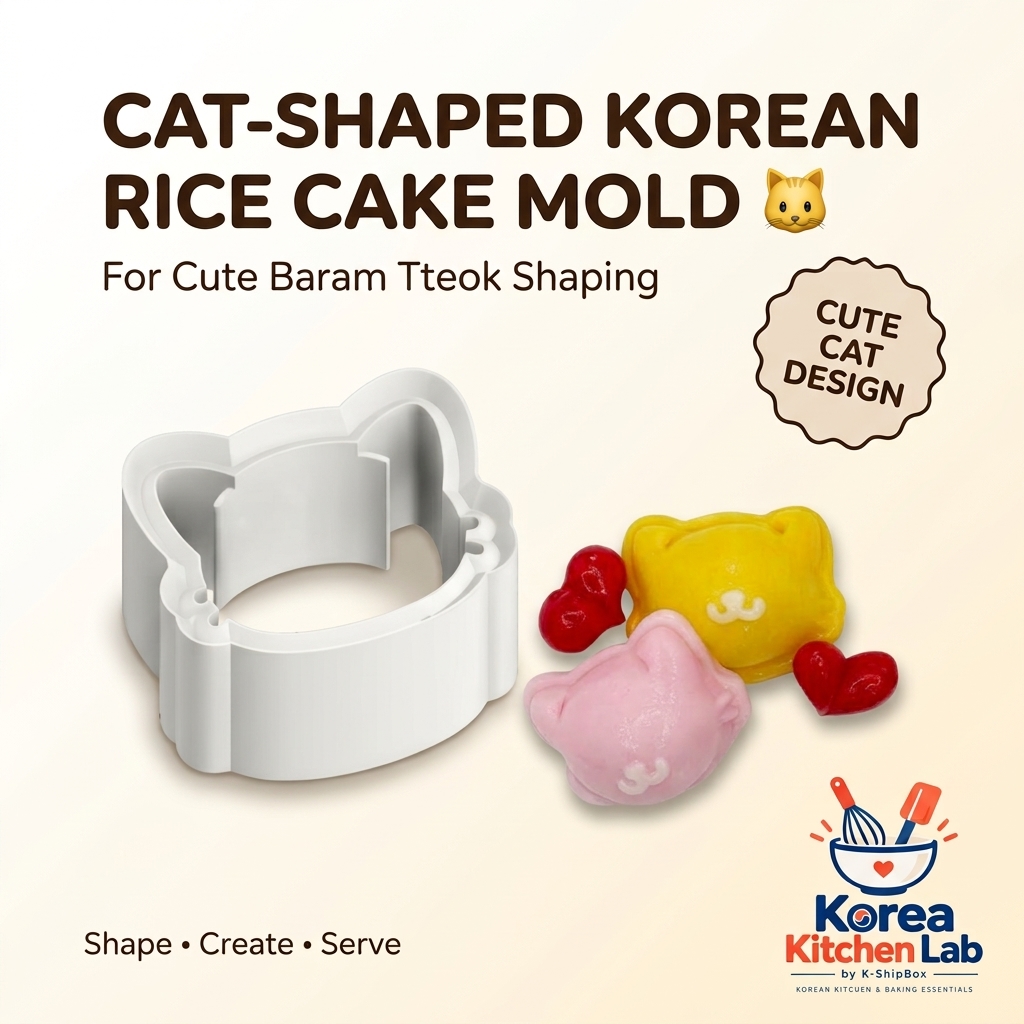 Cat Baram-Tteok Mold