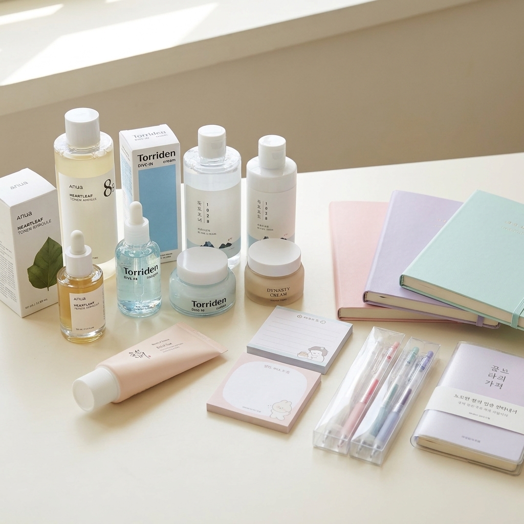 Skincare  /  Stationery